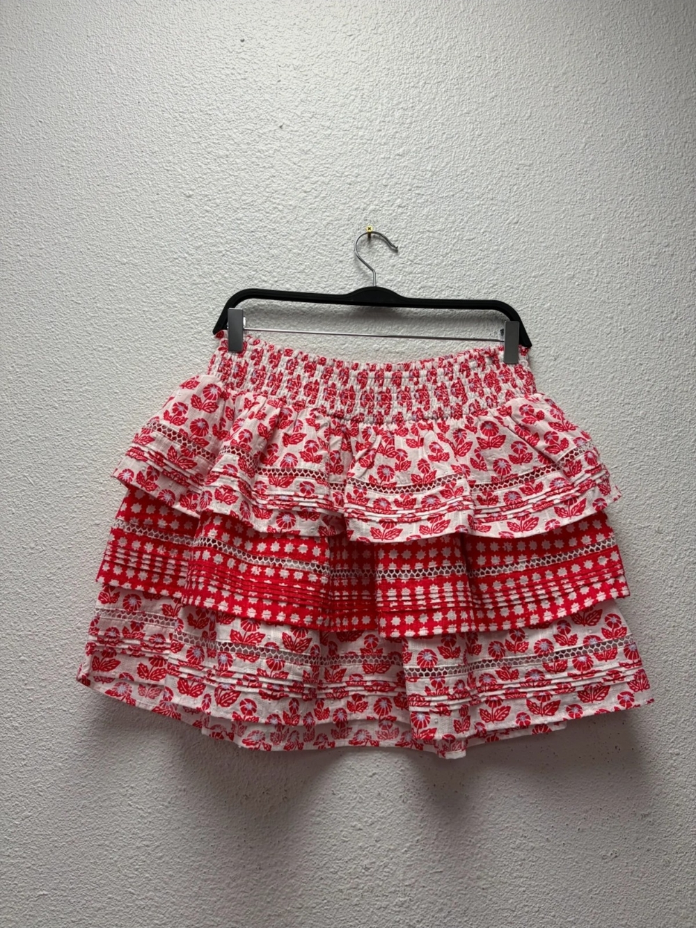 Women's Ruffled Mini Skirt Size Medium & Large Available #707-708 - Picture 3 of 6